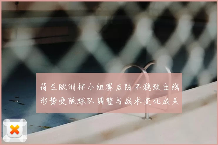 荷兰欧洲杯小组赛后防不稳致出线形势受限球队调整与战术变化成关键